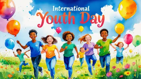 International Youth Day Activities For Students - Free International Youth Day Download