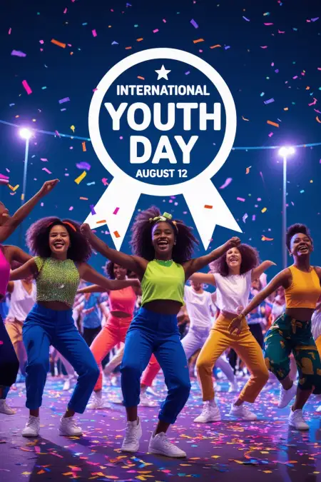 International Youth Day Banner Design Free Download - Free International Youth Day Download