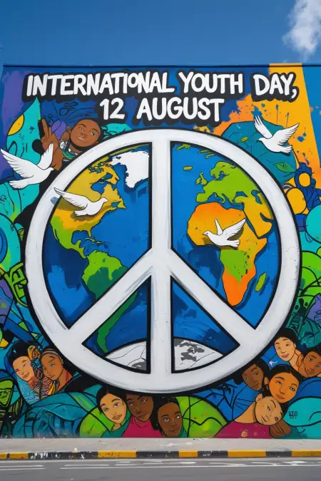 International Youth Day Creative T-shirt Design Ideas - Free International Youth Day Download