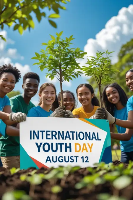 International Youth Day Digital Marketing Post Ideas - Free International Youth Day Download