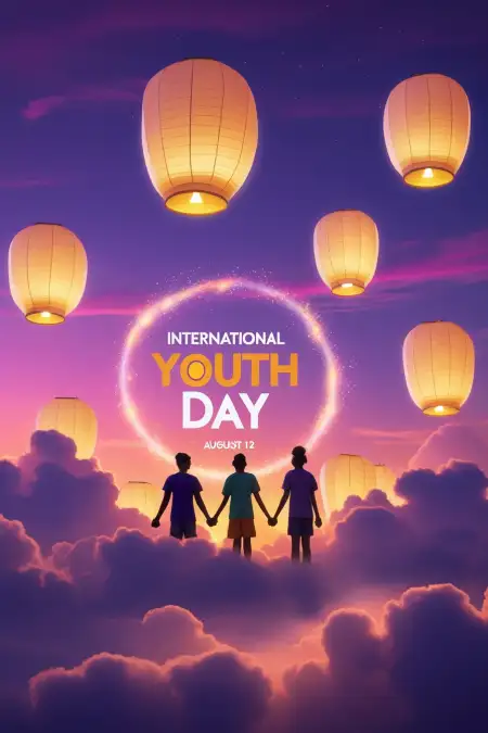 International Youth Day Drawing Competition Themes - Free International Youth Day Download