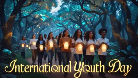 International Youth Day Drawing Ideas For Competition - Free International Youth Day Download