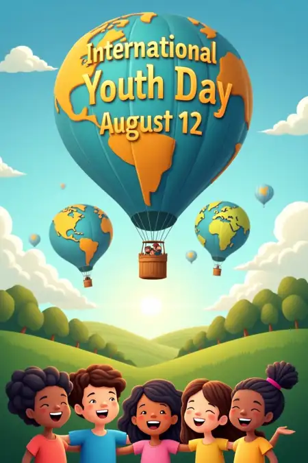 International Youth Day Poster Ideas - Free International Youth Day Download