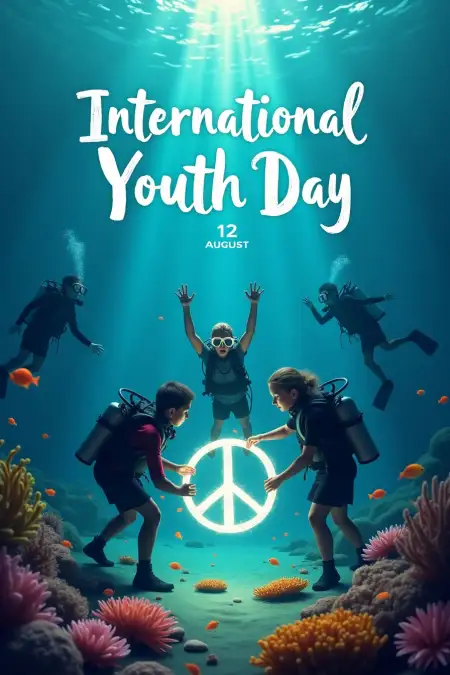 International Youth Day Transparent Png Download - Free International Youth Day Download