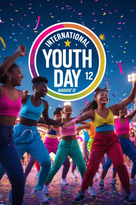 International Youth Day Whatsapp Status In English - Free International Youth Day Download
