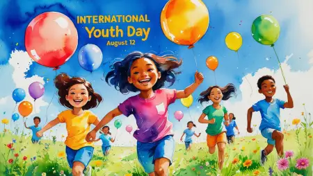 International Youth Day Whatsapp Status Video - Free International Youth Day Download