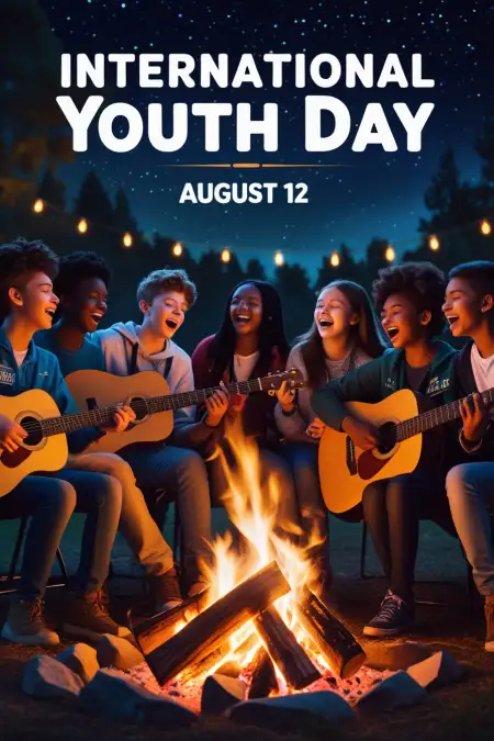 International Youth Day Wishes In English - Free International Youth Day Download