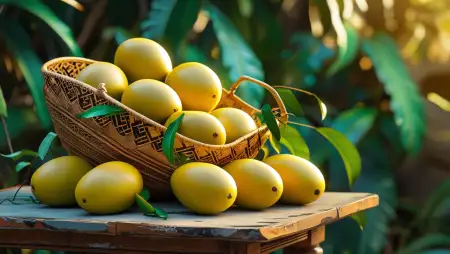Isolated Mango Background For Product Display - Free Mango Background Download
