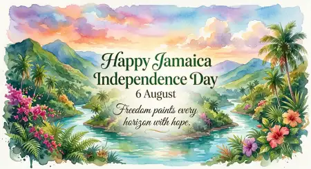 Jamaica Independence Day 2026 Ai Generated Art - Free Jamaica Independence Day 2026 Download