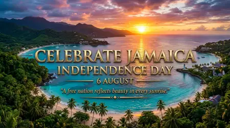 Jamaica Independence Day 2026 Facebook Cover - Free Jamaica Independence Day 2026 Download