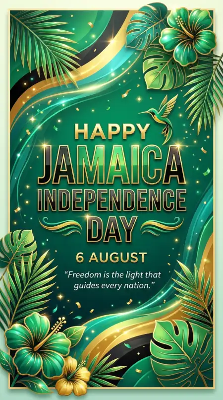 Jamaica Independence Day 2026 Graphic Resources - Free Jamaica Independence Day 2026 Download