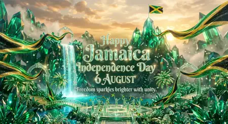 Jamaica Independence Day 2026 Patriotic Graphics - Free Jamaica Independence Day 2026 Download