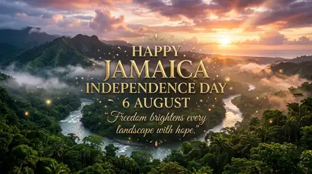 Jamaica Independence Day 2026 Png - Free Jamaica Independence Day 2026 Download