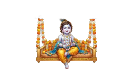 Janmashtami Decorative Frame Png Free Download - Free Krishna Janmashtami Png 2026 Download