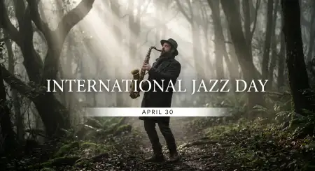 Jazz Day Facebook Cover Photo 2026 - Free International Jazz Day 2026 Download
