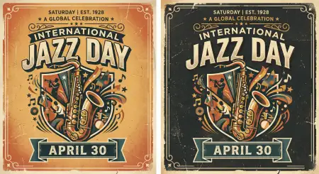Jazz Day Flyer Design 2026 - Free International Jazz Day 2026 Download