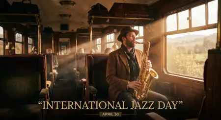 Jazz Day Luxury Poster Concept - Free International Jazz Day 2026 Download
