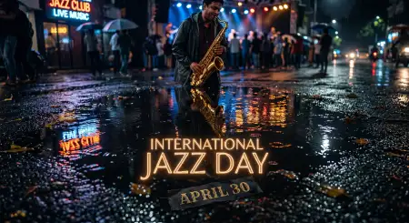 Jazz Day Whatsapp Dp Images - Free International Jazz Day 2026 Download