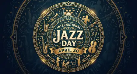 Jazz Music Theme Graphic Pack - Free International Jazz Day 2026 Download