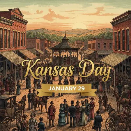 Free Kansas Day Celebration Poster Hd Background Download