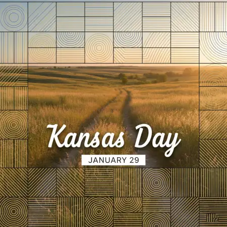 kansas day landscape illustration