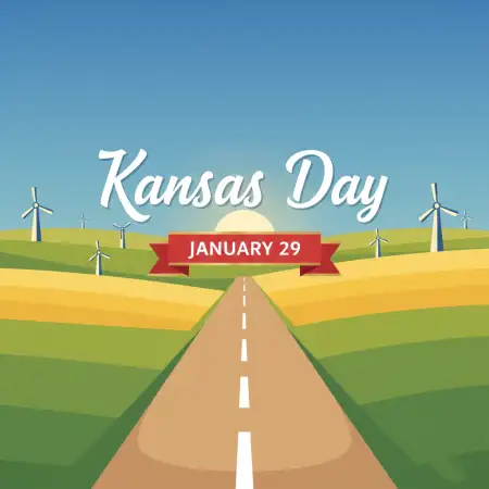Free Kansas Day School Poster Design Background Download