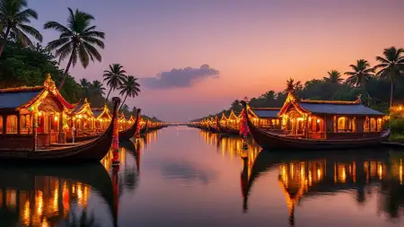 Kerala Boat Race Onam Background Hd - Free Onam Background Download