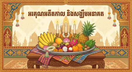 Khmer New Year Wishes Poster Png Transparent - Free Khmer New Year Wishes Poster 2026 Download