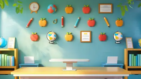 Kids Classroom Background Jpg - Free Zoom Background Download