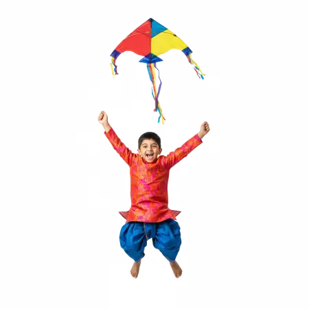 Kite Flying Vector Png - Free Kite Png Download