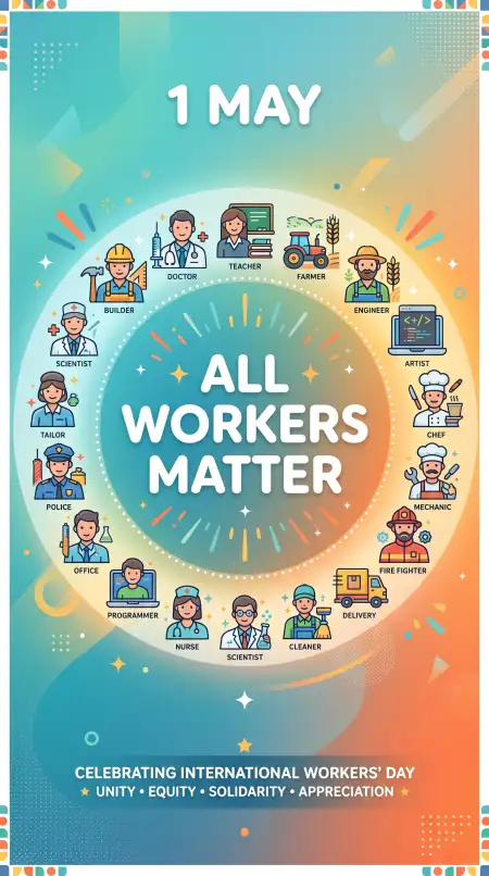 Labor Day Labor Union Images - Free International Labor Day Wishes 2026 Download