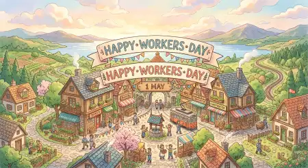 Labor Day Story Images Vertical 1080x1920 - Free International Labor Day Wishes 2026 Download