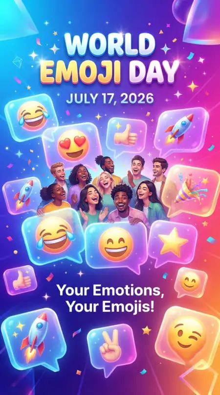 Latest Emoji Updates 2026 - Free World Emoji Day 2026 Download