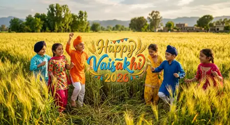 Latest Happy Vaisakhi 2026 Wishes Quotes In Hindi And English For Social Media Post - Free Happy Vaisakhi 2026 Download