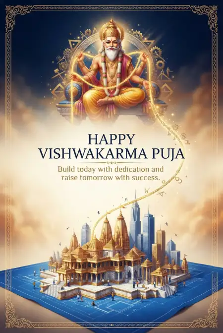 latest happy vishwakarma puja wishes 2026 - Happy Durga Puja