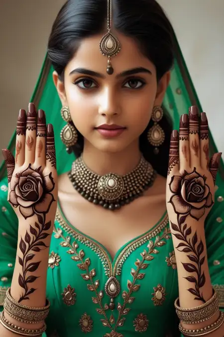 Latest Teej Mehndi Design 2025 For Bridal - Free Latest Teej Mehndi Design 2025 Download