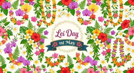 Lei Day 2026 Clipart Free Download - Free Lei Day 2026 Download
