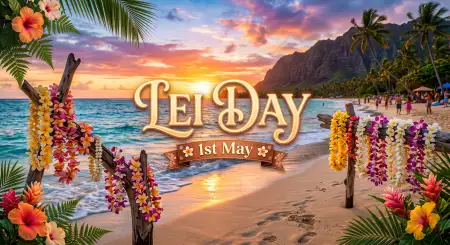 Lei Day 2026 Festival Decoration Images - Free Lei Day 2026 Download