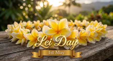 Lei Day 2026 Floral Texture Background - Free Lei Day 2026 Download