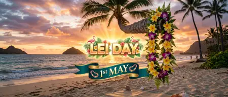 Lei Day 2026 Instagram Reel Cover - Free Lei Day 2026 Download