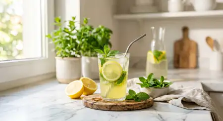 Lemon Juice Glass Background Photography - Free Lemon Juice Background Download