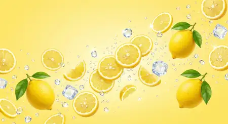Lemon Juice Hd Banner Background - Free Lemon Juice Background Download