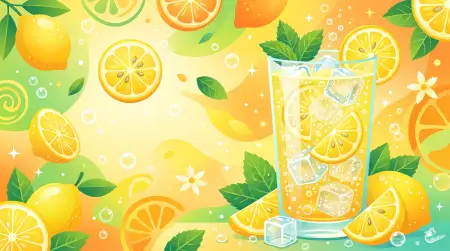 Lemon Juice Juicy Fruit Background - Free Lemon Juice Background Download