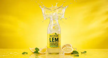 Lemon Juice Modern Background Design - Free Lemon Juice Background Download
