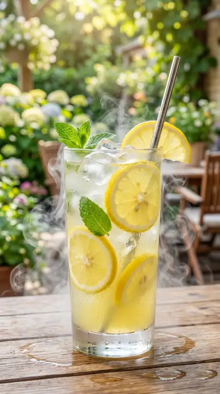Lemon Juice Realistic Drink Background - Free Lemon Juice Background Download
