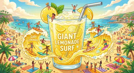 Lemonade Citrus Splash Background - Free Lemon Juice Background Download