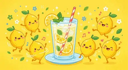Lemonade Drink Wallpaper Background - Free Lemon Juice Background Download