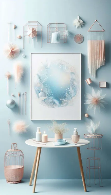 Light Blue Background Aesthetic Wallpaper - Free Background Download