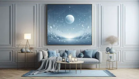 Light Blue Background Art For Home Decor - Free Background Download