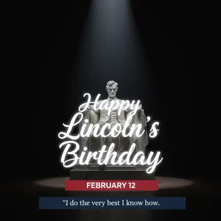 Lincolns Birthday Celebration Ideas - Free Happy Lincolns Birthday Download